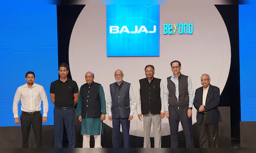 bajaj group completes century pm lauds feat