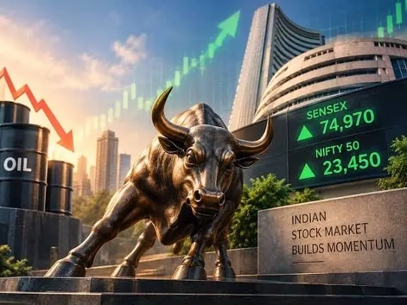 sensex rebounds as crude oil prices ease markets end higher