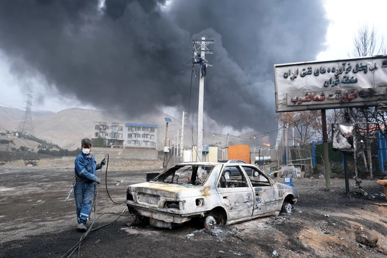 acid rain in parts of iran