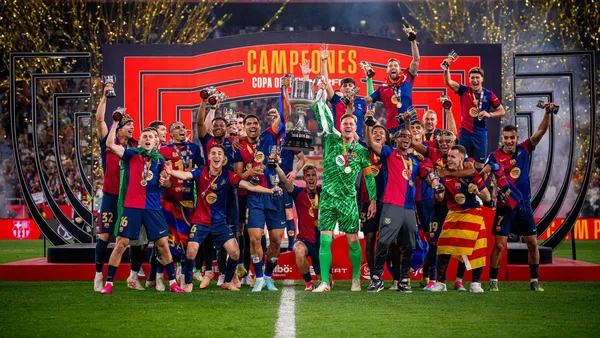 barca kings of spain again