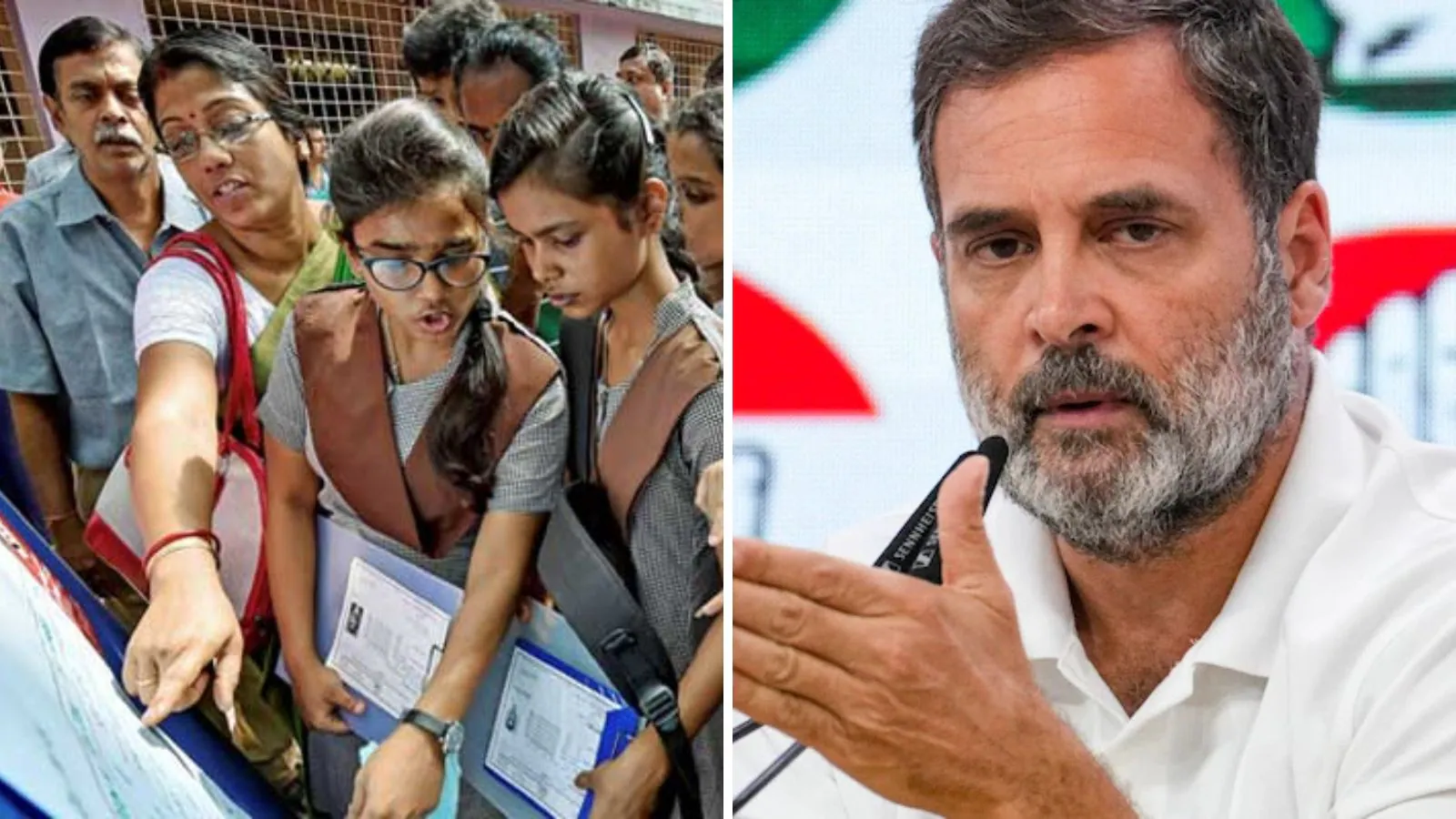 rahul gandhi criticizes govt over cbse osm row