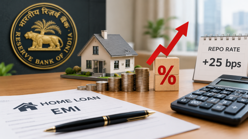 rbi raises repo rate loan emis become costlier
