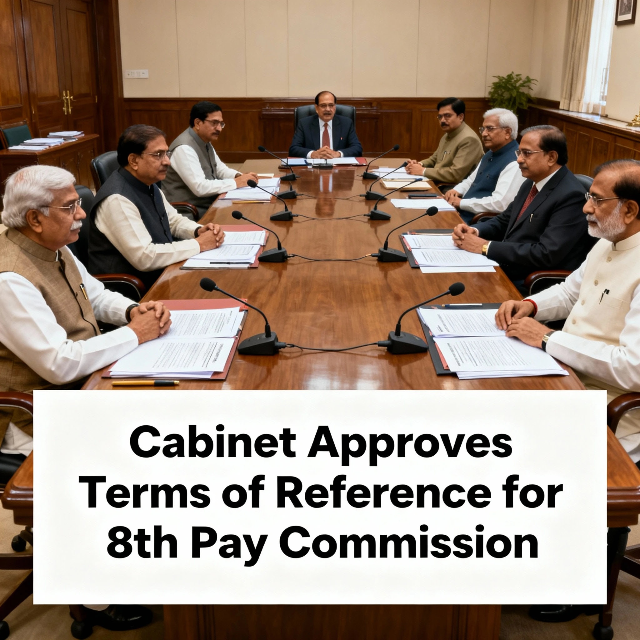cabinet approves terms of reference for 8th pay commission