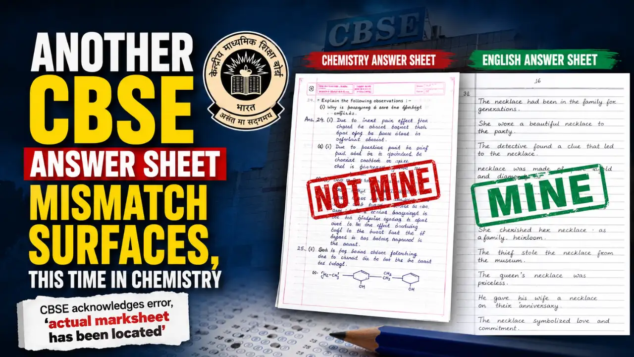 students raise concerns over cbse answer sheet mismatch